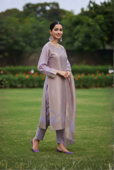 Regal Suit with Pure Banglory Silk Jacquard Dupatta