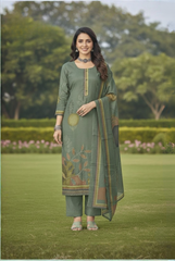 The Rustic Fern Printed Suit