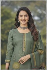 The Rustic Fern Printed Suit