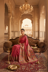 Exquisite Woven Silk Saree