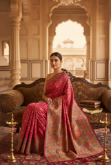 Exquisite Woven Silk Saree