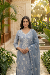 Chikankari Suit Set