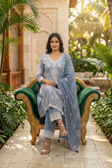 Chikankari Suit Set