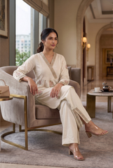 The Ivory Oasis Angrakha Set