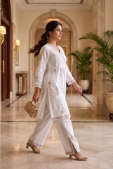The Ivory Oasis Angrakha Set