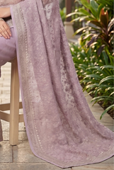 Ethereal Embroidered Georgette Saree